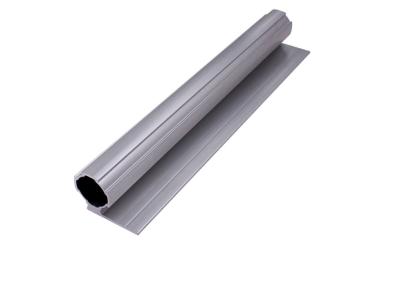 China 6063-T5 Material L-Shaped Baffle Round Tube  Silver White Diameter 28mm AL-L for sale