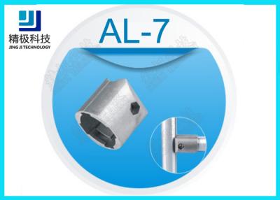 China Outer Metal Tube Connectors Aluminum Tubing Joints Hexagon Aluminium Tubing Joints for sale