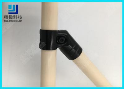 China 45 Degree Angled Pipe Connector Flexible Pipe Joint For Diy Pipe Rack HJ-9 for sale