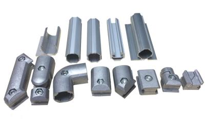 China Dia-cast Aluminum Drain Pipe Joints ROHS For Connecting Pipe And Joint Products for sale