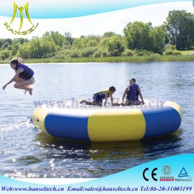 China Hansel popular inflatable bounce house waterslide rental business for sale