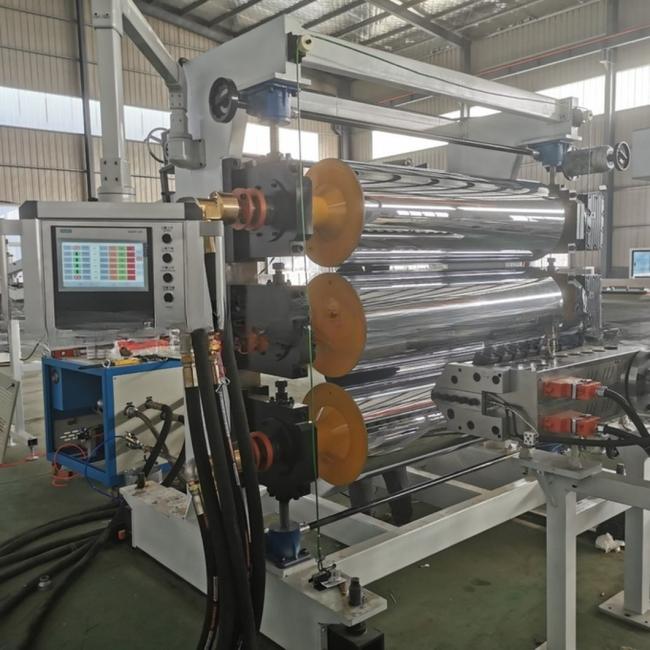 High Speed HIPS / PP PS Sheet Production Line Plastic Sheet Extrusion Machine
