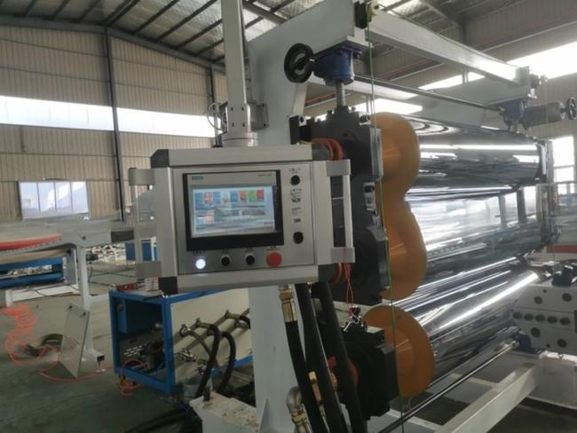 High Speed HIPS / PP PS Sheet Production Line Plastic Sheet Extrusion Machine