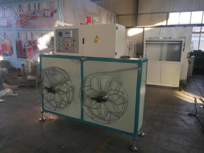 Plastic Extrusion Machine / Plastic Coated Geo Strap Band Production Line