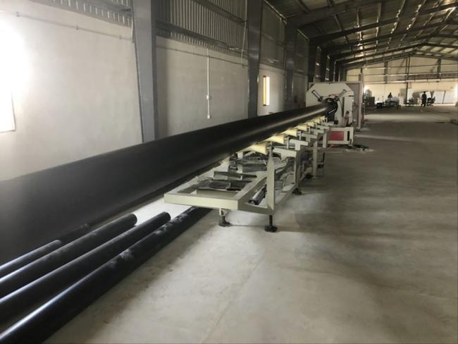 HDPE Water Supply Pipe Extrusion Production Line 50-160 mm