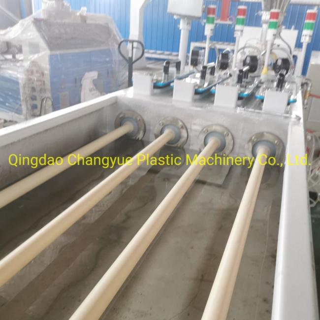 Twin Conical Screw Extruder PVC Pipe Production Extrusion Making Machine
