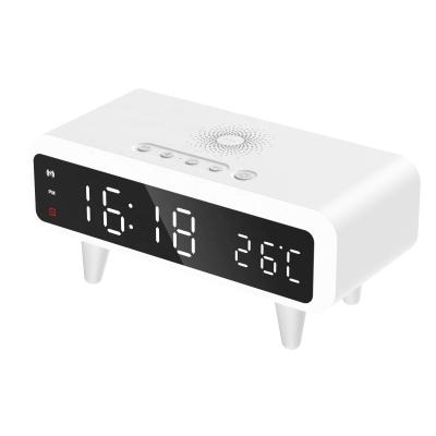 Chine Lumière de nuit Qi Chargeur sans fil Horloge haute efficacité Certifié CE à vendre