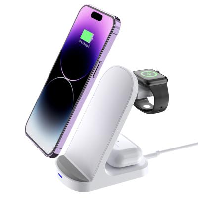 China Apple Use Qi Wireless Charging Stand 9V ROHS Approval Multi Function for sale