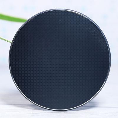 China ABS Magnetic Fast Charge Wireless Charging Pad , Circular Wireless Charger 107g for sale