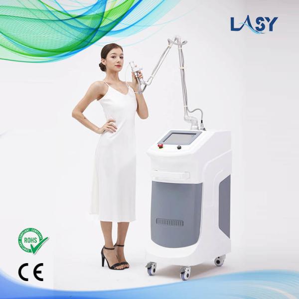 Quality 30W 40W 60W Fractional CO2 Laser Machine , Stationary CO2 Laser Vaginal Machine for sale