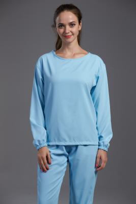 Китай Цвет анти- статического нижнего белья автоклава одежды чистой комнаты ESD многоразового голубой на класс 100 или высокая продается