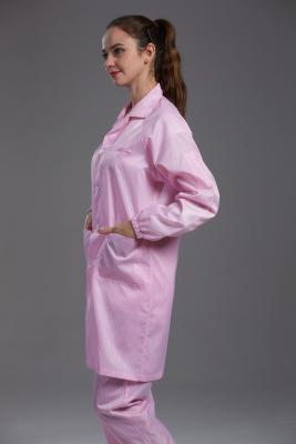 China Reusable Pink Food Processing Clothing Two Pieces Non Toxic No Radiation for sale