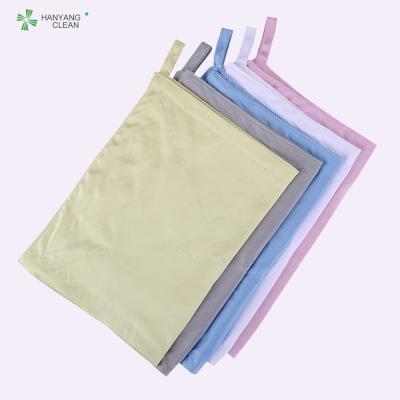 China 3 layers microfiber lint esd anti static lint free cleaning cloth for sale