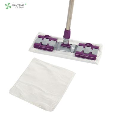 China Anti Static Floor Mops , Microfiber Floor Dust Mop With 11.5*33.5cm Mop Head for sale
