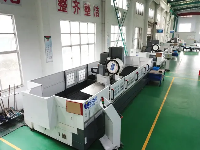 CNC machining close-up