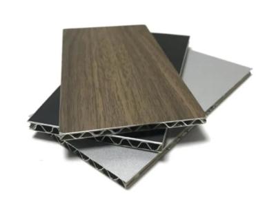 China Fireproof Aluminium Bead Core Composite Panel Lattice Wave Non Combustibility for sale
