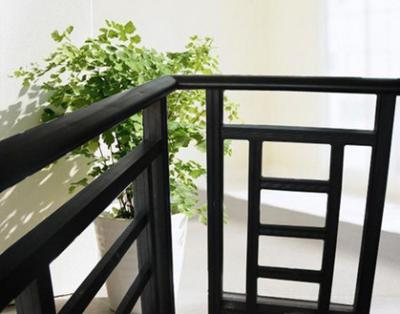 China Verja de aluminio de la escalera para las escaleras, capa del polvo/verjas exteriores de aluminio de anodización de la mano en venta