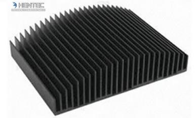 Chine 6063 profils en aluminium d'extrusion de radiateur pour le refroidisseur d'eau/radiateur électronique/industrie automatique à vendre