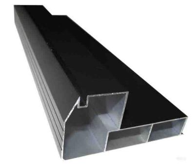 China Customeized aluminium extruded sections , Powder Coating Aluminium Profiles for sale