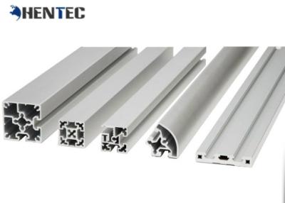 China 6061 extrusão de alumínio do entalhe de 6005 T, boa vinda de quadro de alumínio do OEM do entalhe de T à venda
