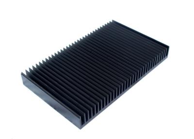 China Black Anodized Aluminum Heatsink Extrusion Profiles T66 With Finished Machining for sale