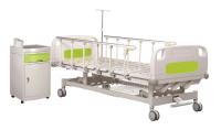 Quality CE Three Cranks 4 IV Holes 470MM Patient Care Bed for sale