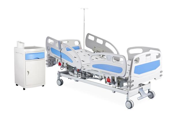 Quality 3 Function Bumper Wheel Electric ICU Hospital Bed Hospital Patient Bed ICU Medical Bed for sale