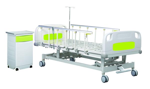 Quality 3 Function 10MM ISO 9001 Adjustable Electric Hospital Bed for sale