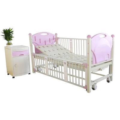 China 750MM Single Crank ABS Detachable Paediatric Hospital Bed for sale