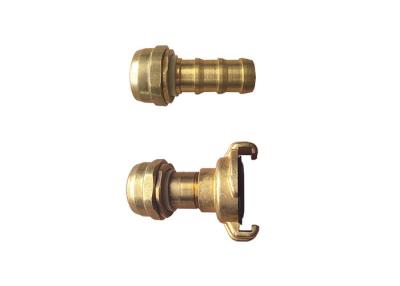 China Garden Watering Brass Water Spray Nozzles Open / Close By Turning Head for sale