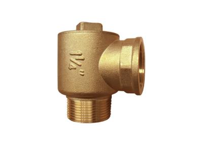 China Forging Brass No-Return Check Angle Valve IPS Male x Female Thread for sale