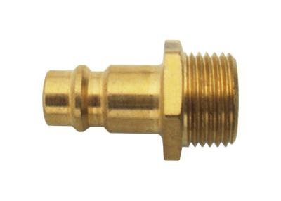 China High Durability Air Pressure Quick Release Plug Male Thread Connect Brass Construction MS 58 for sale