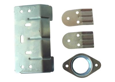 China High Pressure Stamping Metal DIY OEM Parts , Aluminum Steel Horn Bracket Stand for sale