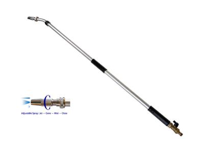 China Aluminum Extendable Watering Wand With Elastomer Handle for sale