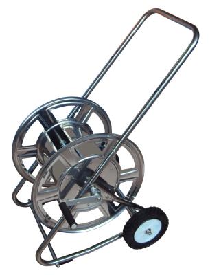 China ALBA Alike Stainless Steel Wall Mounted Garden Hose Trolley Cart for sale