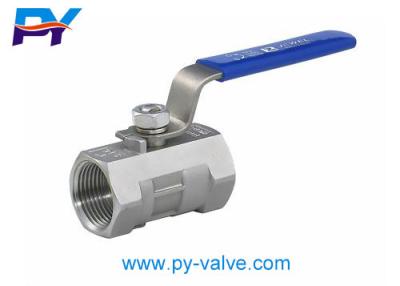 China 1PC stainless steel screwed valve 1 inch for sale