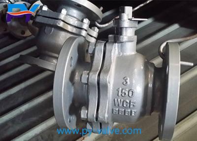 China Carbon steel ball valve flange for sale