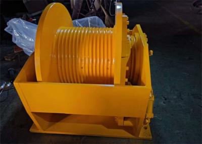 China 140KN Multipurpose Heavy Duty Hydraulic Winch Steel Customized  Colors for sale