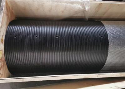 China High Polymers Lebus Sleeve Black Color Customized Size For Construction for sale