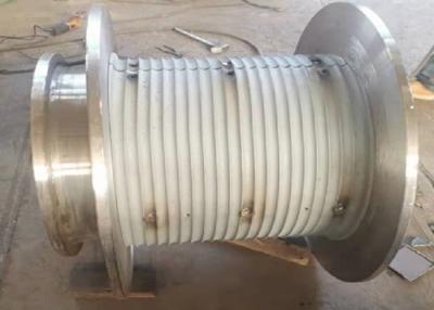 China Q355b Material Crane Spool With Lbs Grooved Sleeves For Multilayer Spooling for sale