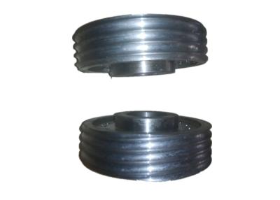 China High Polymer 50m Capcacity Grooved Winch Drum , Metal Cable Drum For Assembly Winch for sale