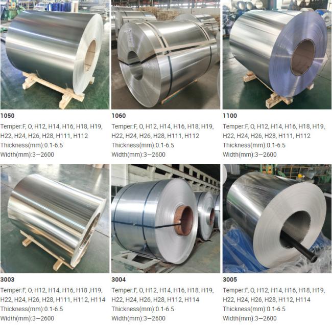 Aluminum coil surface finish