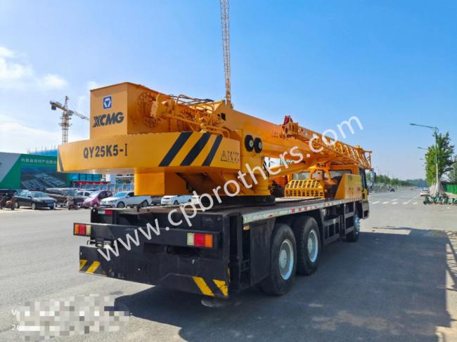 Cheap Machinery 2013 Xg 25ton Used Mobile Truck Crane