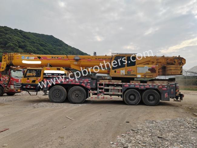 All-Terrain 2014 Xg 80ton Used Mobile Truck Crane Construction Machinery