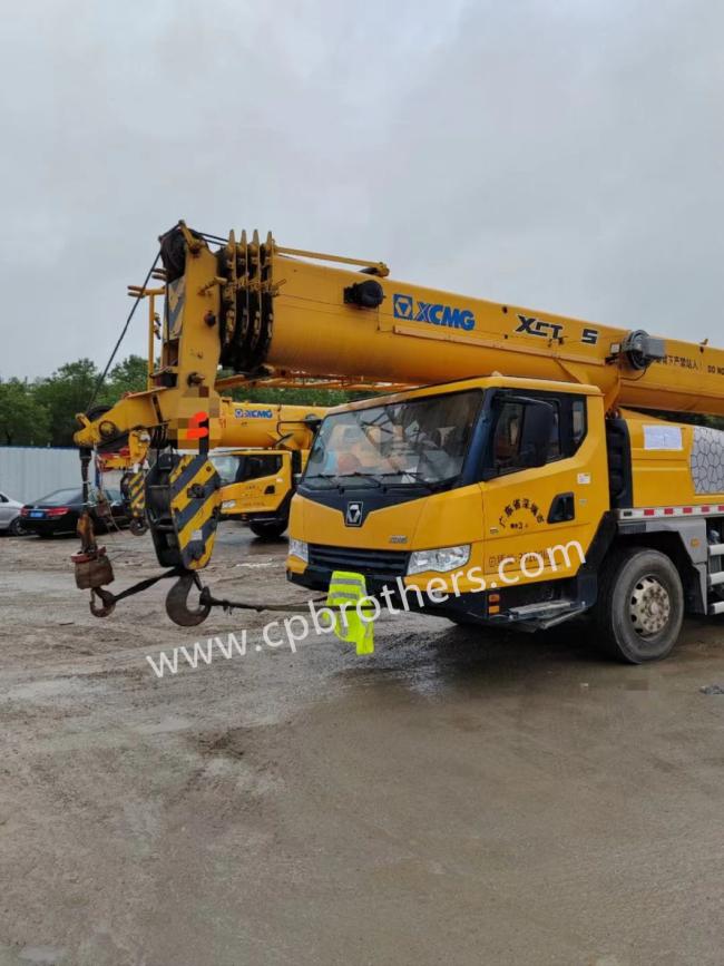 Truck-Mounted Telescopic Crane 2019 Xg 25ton Used Truck Crane