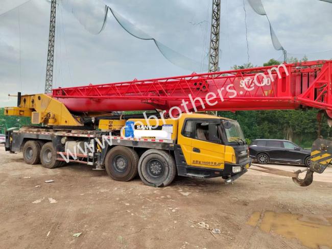 Hydraulic Used Truck Crane 2017 Sy 80ton Under Good Condition