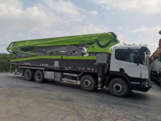 Special Offer Zoomlion 56m with Refurbishment Truck Mounted Concrete Boom Pump