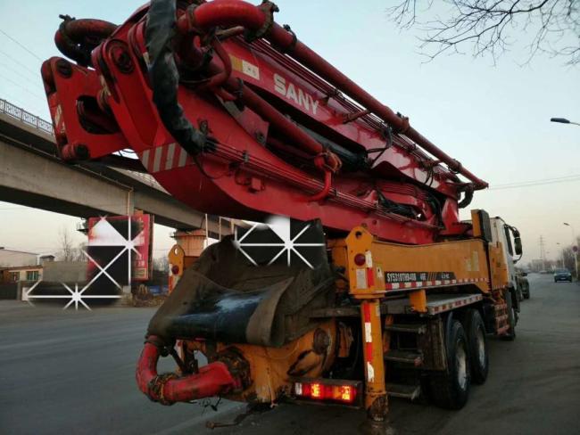 Used Heavy Equipment 46 Meter Concrete Pump Made in 2011