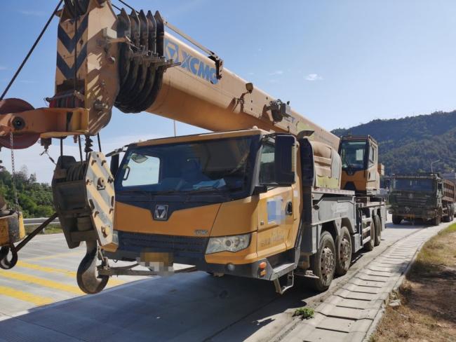 Chinese Brand 2017 Used Mobile Crane 55ton Truck Crane