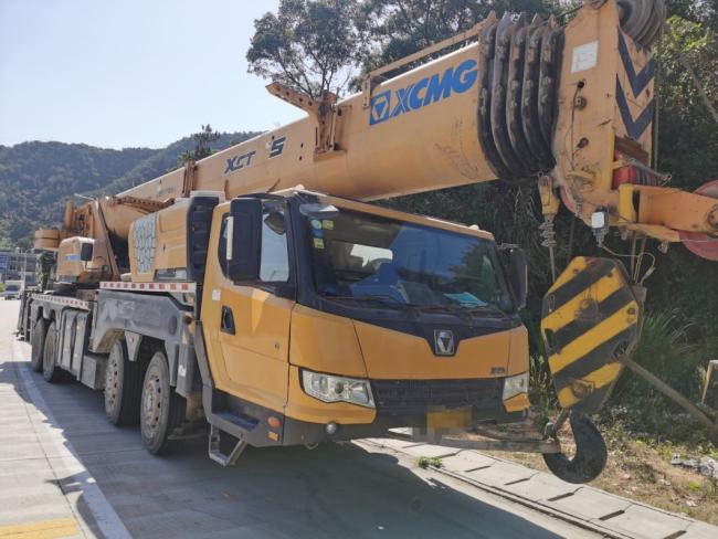 Chinese Brand 2017 Used Mobile Crane 55ton Truck Crane